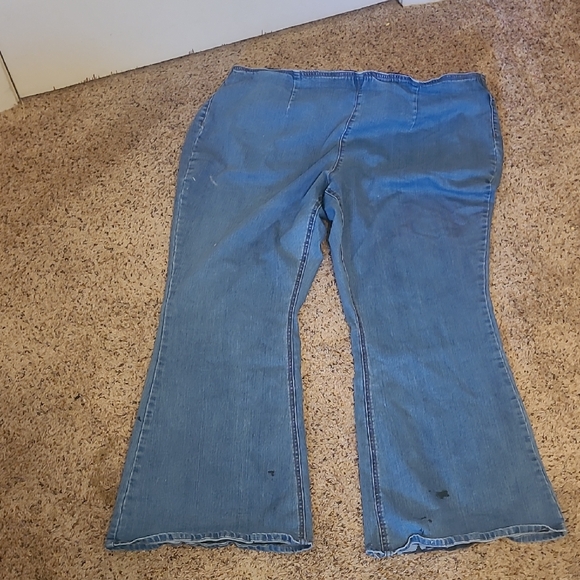 Cato Blue Flare & Wide Leg Jeans - Picture 1 of 6